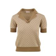 Drumohr Stiliga T-shirts och Polos Beige, Dam