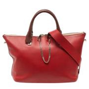 Chloé Pre-owned Pre-owned Laeder handvskor Red, Dam