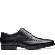 Clarks Wingtip Formella Business Skor Svart Black, Herr