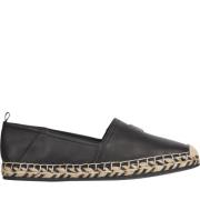 Tommy Hilfiger Svarta Espadriller för Kvinnor Black, Dam