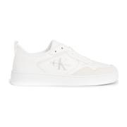 Calvin Klein Jeans Vita Låga Sneakers White, Herr