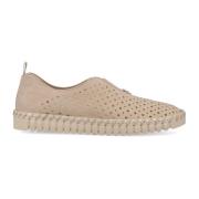 Rieker Beige Sneakers för Kvinnor Beige, Dam