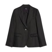 Max Mara Weekend Linne Blazer Black, Dam