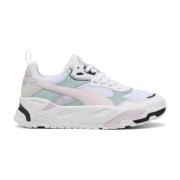 Puma Vit Rosa Fritidssneakers Multicolor, Dam