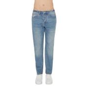 Armani Exchange Tapered Fit Jeans Aw23 Blue, Herr