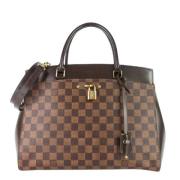 Louis Vuitton Vintage Pre-owned Canvas louis-vuitton-vskor Brown, Dam