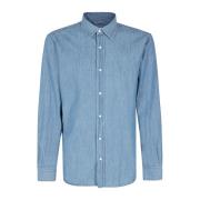 Aspesi Casual Shirts Blue, Herr