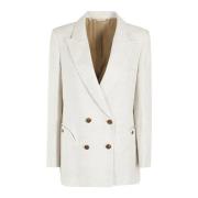 Blazé Milano Midday Sun Everyday Blazer Beige, Dam