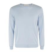 Filippo De Laurentiis Round-neck Knitwear Blue, Herr