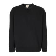 Ten C Rundhalsad sweatshirt Black, Herr