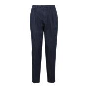 Briglia Denim Veckade Byxor Blue, Herr