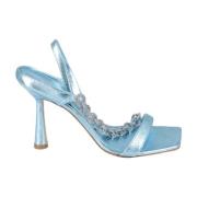 Aldo Castagna High Heel Sandals Blue, Dam