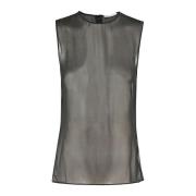 Ami Paris Enkel Tanktop Black, Dam