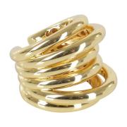 Federica Tosi Elegant Ale Ring - Ny Kollektion Yellow, Dam