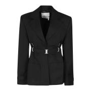 Remain Birger Christensen Snygg Bältesblazer Black, Dam