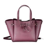 Guess Lila Elegant Handväska med Mångsidiga Remmar Purple, Dam