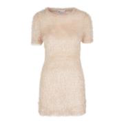 Paco Rabanne Elegant Robe för Speciella Tillfällen Beige, Dam