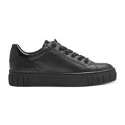 Marco Tozzi Svarta sneakers för kvinnor Black, Dam