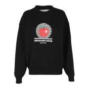 Alexander Wang Klassisk Crewneck Tröja Black, Dam