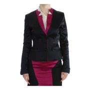 Exte Logo Detalj Blazer Jacka Black, Dam