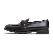 Cesare Gaspari Platform Loafers Black, Dam