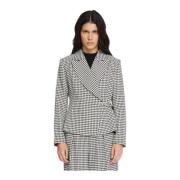 Silvian Heach Houndstooth Reversible Jacket Multicolor, Dam