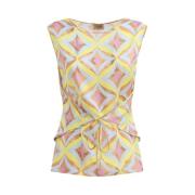 Alviero Martini 1a Classe Elegant Lila Top Prima Classe Multicolor, Da...