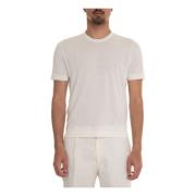 Hindustrie Crepe Jersey T-shirt Beige, Herr