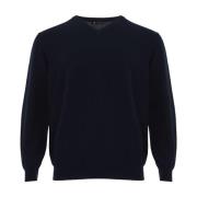 Colombo Blå Cashmere Tröja Herr Blue, Herr