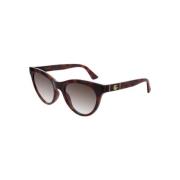 Gucci Brun Havana Solglasögon Brown, Dam