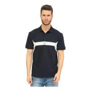 Hugo Boss Färgblock Polo Skjorta Blue, Herr