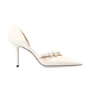 Jimmy Choo ‘Aurelie’ lackläderpumps Beige, Dam