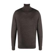 Ralph Lauren Brun Heather Pullover Sweater Gray, Herr