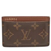 Louis Vuitton Vintage Pre-owned Laeder plnbcker Brown, Dam