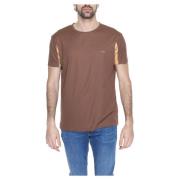 Alviero Martini 1a Classe Brun kortärmad T-shirt Brown, Herr