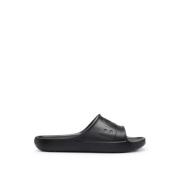 Hugo Boss Svarta Slip-On Tofflor Black, Herr