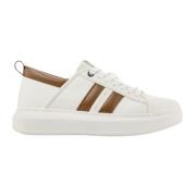 Alexander Smith Sneakers - Vit/Brun - Stilfull Modell White, Herr