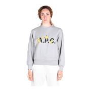 A.p.c. Bomullströjor Gray, Dam