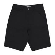 CAT Canvas Carpenter Shorts Svart Black, Herr