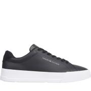 Tommy Hilfiger Svarta Court Fritid Sneakers Black, Herr