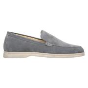 Estro Herr Grå Velour Loafers för Vår Er00112920 Gray, Herr