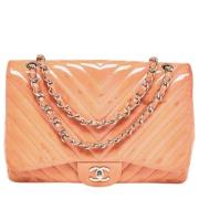 Chanel Vintage Pre-owned Laeder chanel-vskor Pink, Dam