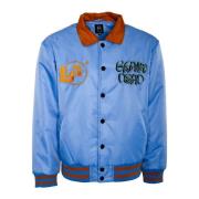 Brain Dead Satin Bomberjacka Blue, Herr