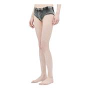 Diesel Denim Print Jersey Briefs Black, Dam