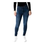 Replay Skinny Fit Jeans Blue, Dam