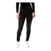 Replay Luzien Skinny Jeans Black, Dam