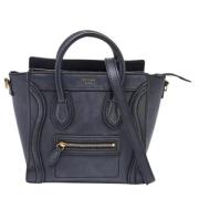 Celine Vintage Pre-owned Laeder totevskor Black, Dam