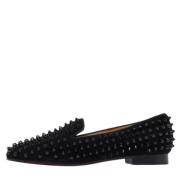 Christian Louboutin Pre-owned Pre-owned Mocka lgskor Black, Dam