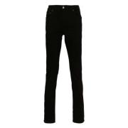 Amiri Svarta Skinny Stretch-jeans Black, Herr