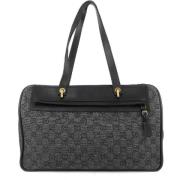 Gucci Vintage Pre-owned Canvas totevskor Black, Dam